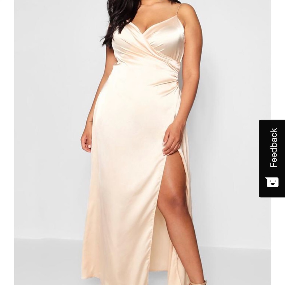 Satin Dress - Picture 2 of 3